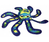 Petlou Sea Warrior Tough Dog Toy - Octopus